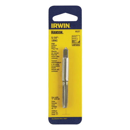 IRWIN TAP PLUG 5/16""-18NC C 8127